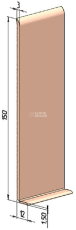 Плинтус Гибкий плинтус (плинтусная лента) Jl 150 JL 150 фото 1 | FLOORDEALER